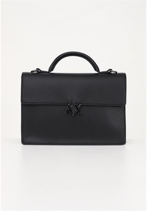 Black casual bag for women with AX logo ARMANI EXCHANGE | Bag | 942892CC78800020