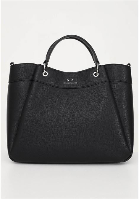 Women's black shaped shoulder bag ARMANI EXCHANGE | Bag | 942910CC78300020