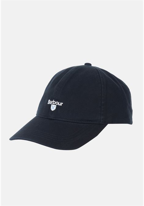 Black cap for men and women with logo embroidery BARBOUR | Hat | 231-MHA0274BK11