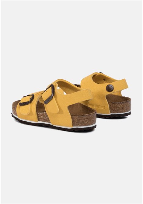 Yellow baby sandals with adjustable straps birkenstock BIRKENSTOCK | Sandals | 1015758DESERT