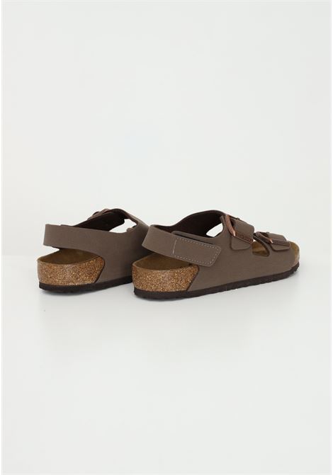Sandal milano hl kids unisex brown birkenstock BIRKENSTOCK | Sandals | 1019600.