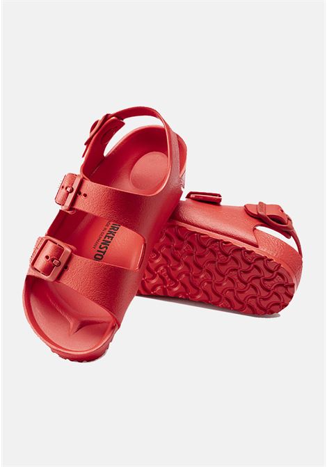 Red sandals for boys and girls BIRKENSTOCK | Sandals | 1021648.