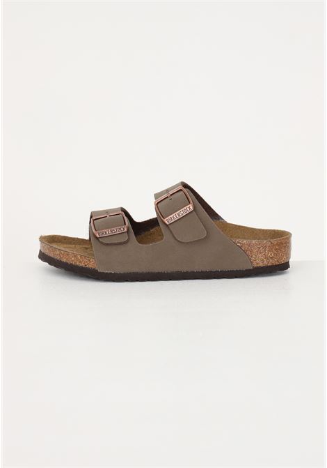 Brown Arizona slippers for boys and girls BIRKENSTOCK | slipper | 552893.