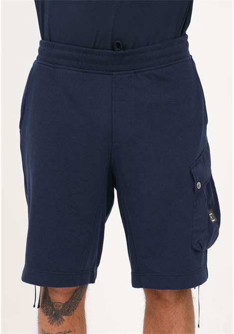 Shorts casual blu da uomo B-Tactical BLAUER | Shorts | 23SBTUF07159006234881