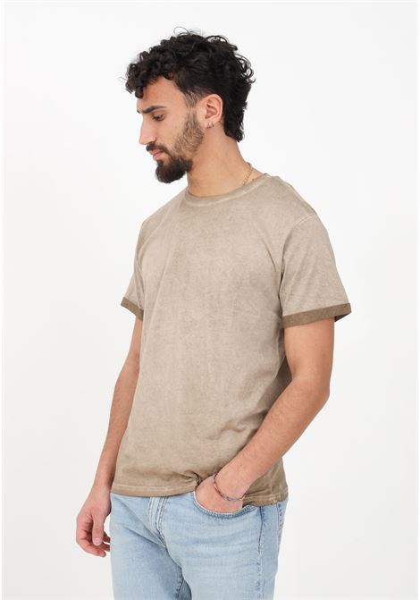 T-shirt casual marrone da uomo BOMBOOGIE | T-shirt | TM7905-TJSEP189F