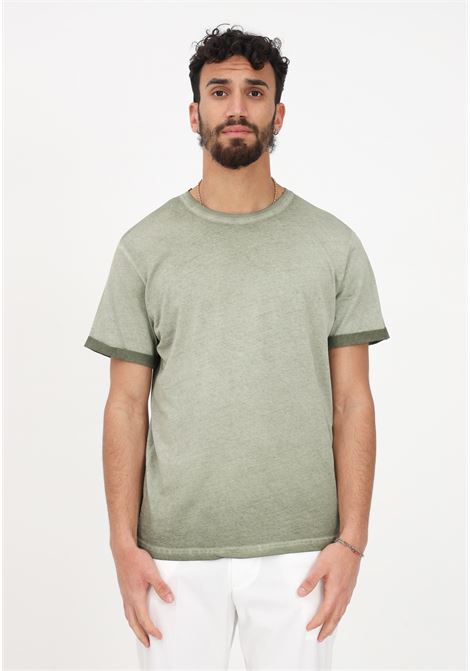 T-shirt casual verde da uomo BOMBOOGIE | T-shirt | TM7905-TJSEP359F