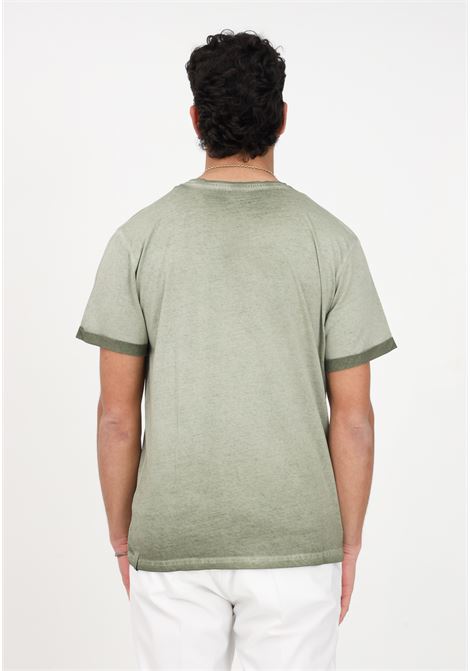 T-shirt casual verde da uomo BOMBOOGIE | T-shirt | TM7905-TJSEP359F