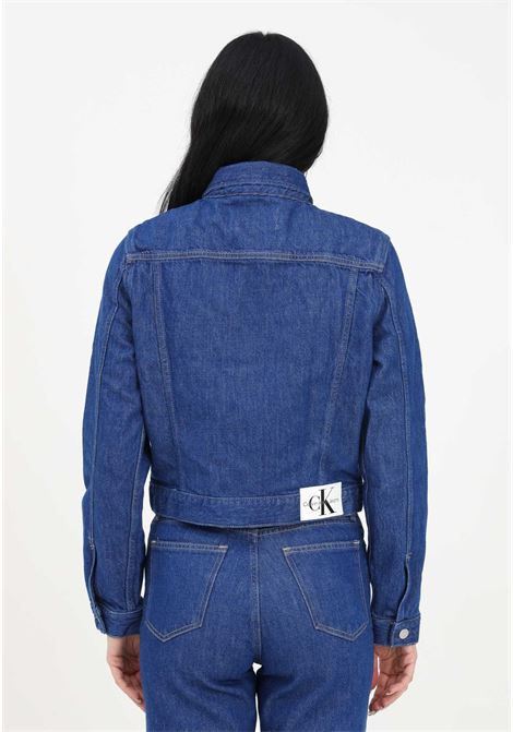 Women's denim jacket with logo print CALVIN KLEIN | J20J2202321A41A4