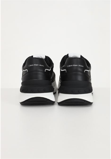 Sneakers casual nere da uomo con logo lettering laterale CALVIN KLEIN | Sneakers | YM0YM005880GMM0AM0A