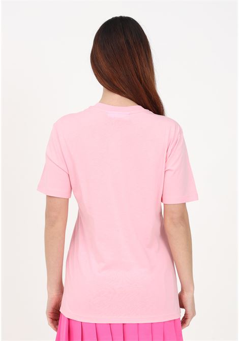 T-shirt casual rosa da donna con stampa gommata Ferragni Stretch CHIARA FERRAGNI | T-shirt | 74CBHT02CJT00439