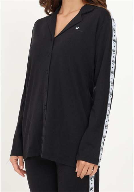 Women?s black pajamas with logoed bands CHIARA FERRAGNI |  | A500932160555