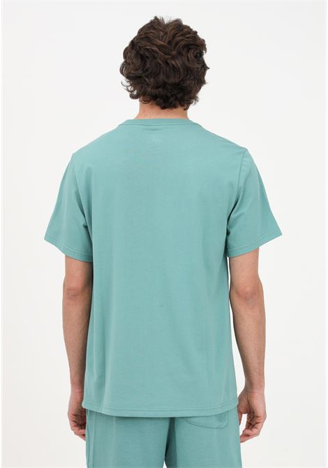 Men's green casual t-shirt with logo print CONVERSE | T-shirt | 10025458-A04ALGAE COAST