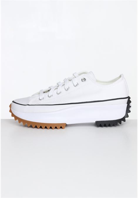 Run Star Hike women's white casual sneakers CONVERSE | Sneakers | 168817C.