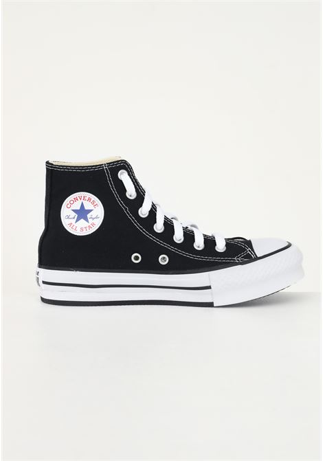 Black casual sneakers for boys and girls Chuck Taylor All Star Lift Platform CONVERSE | Sneakers | 372859C.