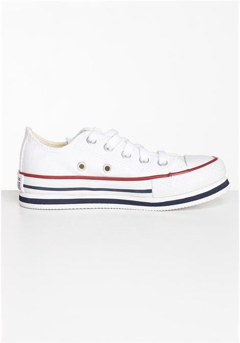 Girls Chuck Taylor All Star Lift Platform casual white sneakers CONVERSE | Sneakers | 668028C.