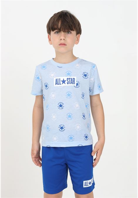 Blue baby boy set with logo print CONVERSE |  | 6CD476C6H