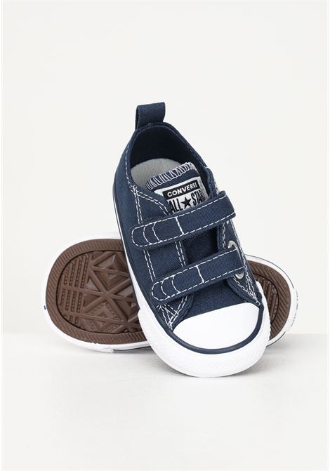 Sneakers in denim da neonato Chuck Taylor All Star Hoop and Loop CONVERSE | Sneakers | 711357.