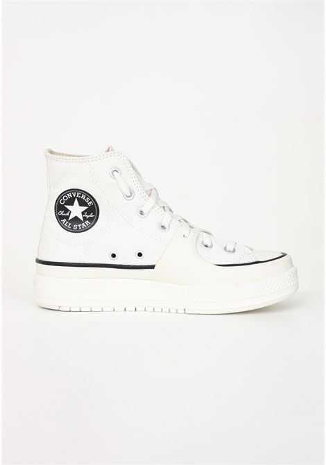 Chuck Taylor All Star Construct white casual sneakers for men and women CONVERSE | Sneakers | A02832C.