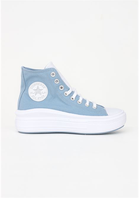 Light blue Chuck Taylor All Star Move casual sneakers for men and women CONVERSE | Sneakers | A03074C.