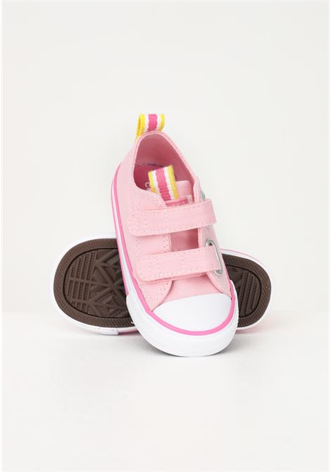 Chuck Taylor All Star 2V OX pink baby sneakers CONVERSE | Sneakers | A04352C.