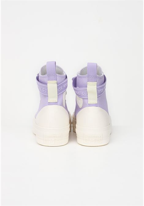 Women's Lilac Chuck Taylor All-Star Platform Utility Strap Casual Sneakers CONVERSE | Sneakers | A05170C.