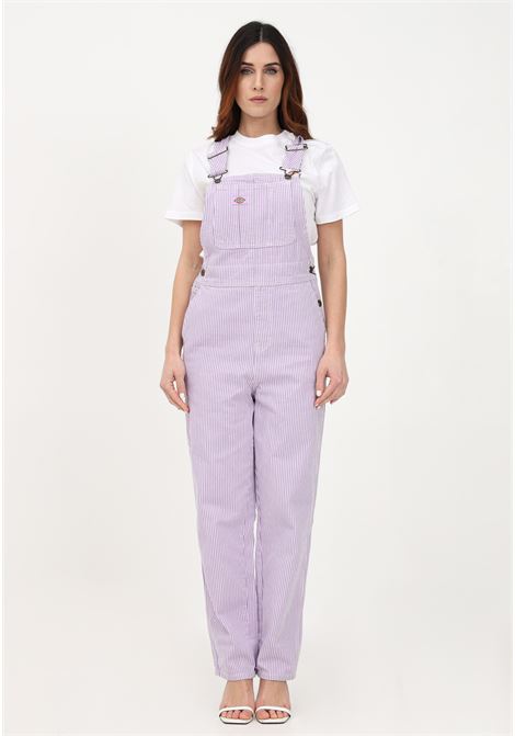 Striped women?s lilac overalls  DIckies | Suit | DK0A4Y3IF321F321