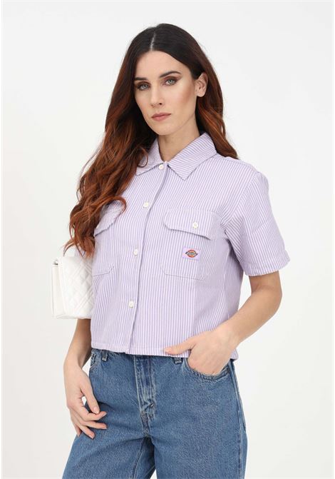 Women's Lilac Casual Hickory Shirt DIckies | Shirt | DK0A4Y7QF321F321