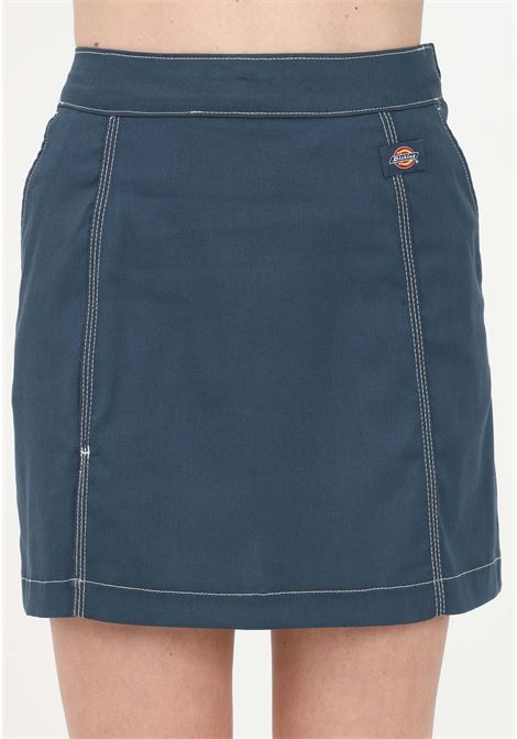 Women's blue short skirt DIckies | Skirt | DK0A4Y8BAF01AF01