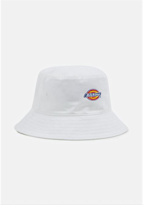 Bucket bianco per uomo e donna con logo DIckies | Cappelli | DK0A4Y9KWHX1WHX1