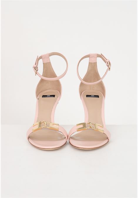 Sandalo rosa da donna su tacco sottile ELISABETTA FRANCHI | Party Shoes | SA75L31E2BA7