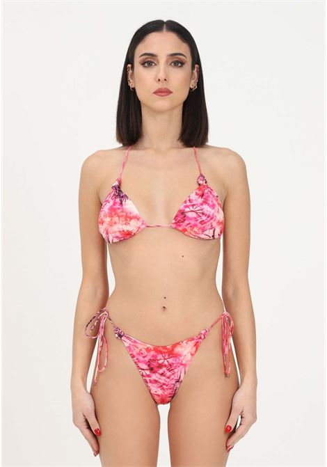 Bikini multicolor da donna con nodi F**K | Beachwear | FK23-0200X1.