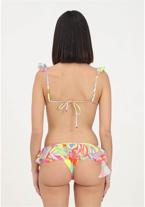 Bikini multicolor da donna con balze F**K | Beachwear | FK23-0910X1.