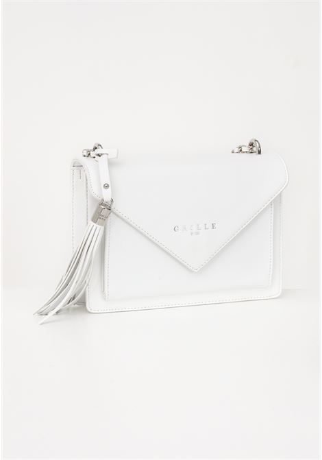 White shoulder bag for women in rigid envelope format GAELLE | Bag | GBADP4055BIANCO