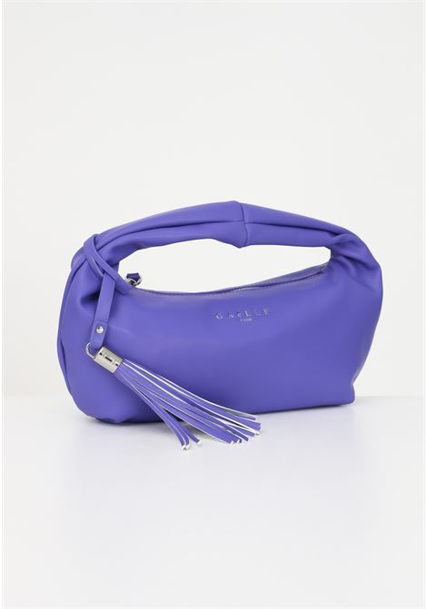 Purple casual bag for women with logo and pendant GAELLE | Bag | GBADP4059VIOLA