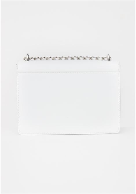 White women's shoulder bag with embossed logo GAELLE | Bag | GBADP4123BIANCO