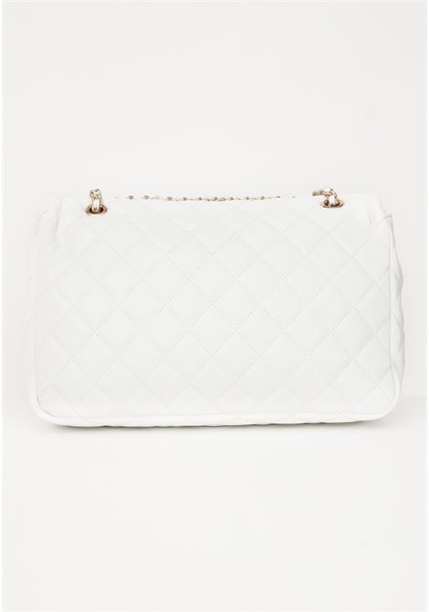 White shopper for women with studs and logo GAELLE | Bag | GBADP4177BIANCO