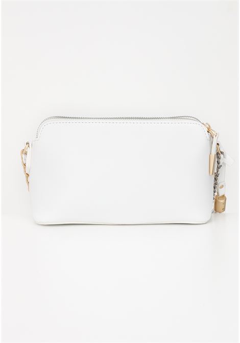 Women's white shoulder bag with logo GAELLE | Bag | GBADP4195BIANCO