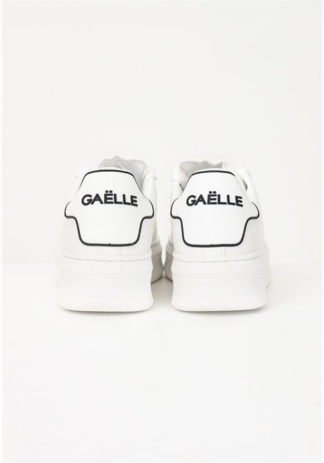White casual sneakers for women with contrasting logo GAELLE | Sneakers | GBCDP2950BIANCO
