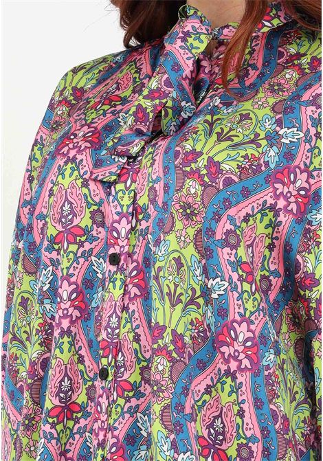 Camicia casual multicolor donna regular fit casual primavera estate GAELLE | Camicie | GBDP16005MULTICOLOR ROSA