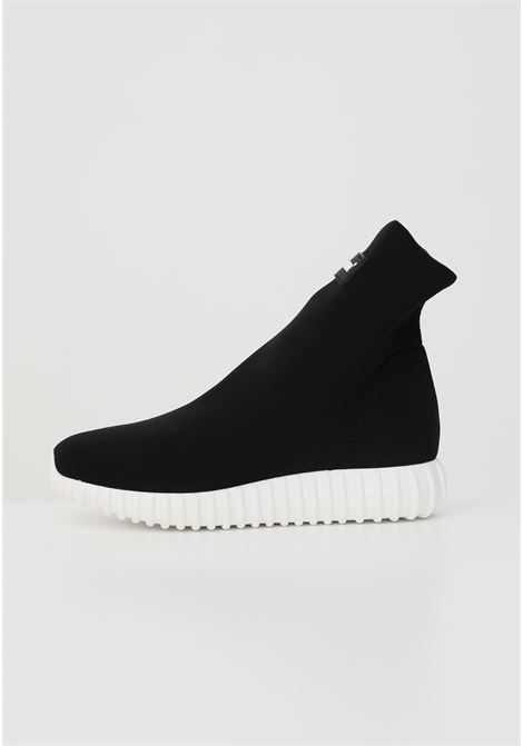 Sneakers casual nere da donna modello calza GIOSELIN | Sneakers | LIGHT-230NERO