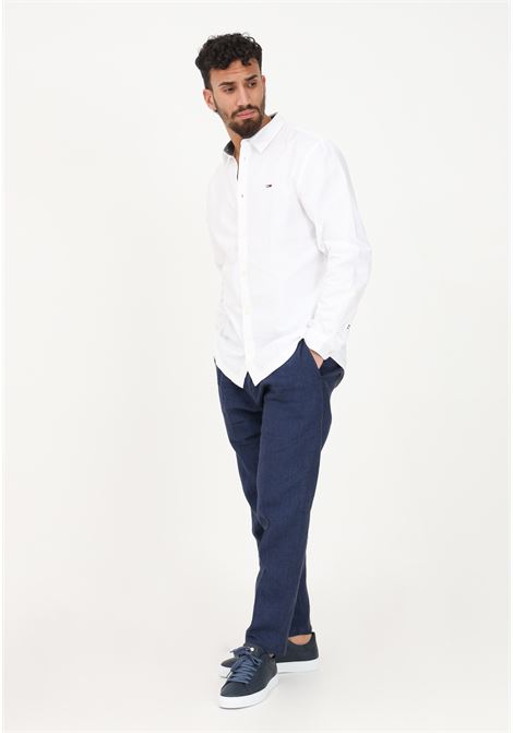 Men's blue casual trousers GOLDEN CRAFT | Pants | GC1PSS236584E044