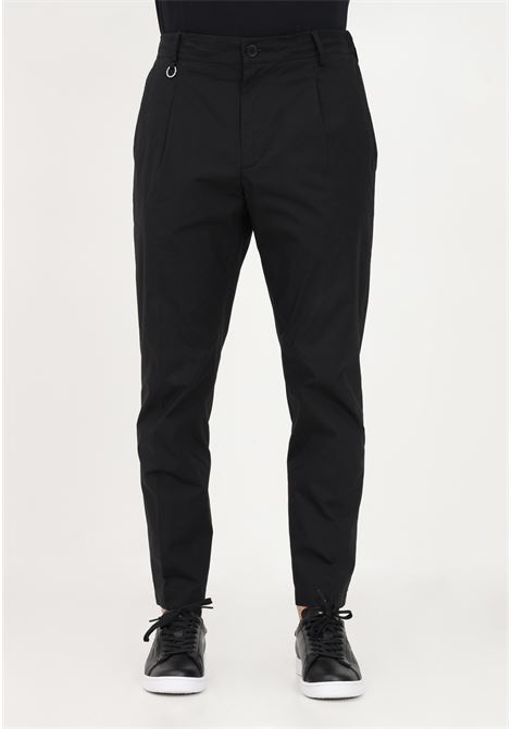 Classic and elegant men's black trousers GOLDEN CRAFT | Pants | GC1PSS236613D001