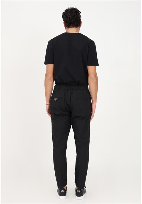Classic and elegant men's black trousers GOLDEN CRAFT | Pants | GC1PSS236613D001