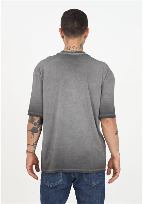 Gray casual t-shirt for men and women with logo print GUESS | T-shirt | EM3YI42K9XF1JTMU