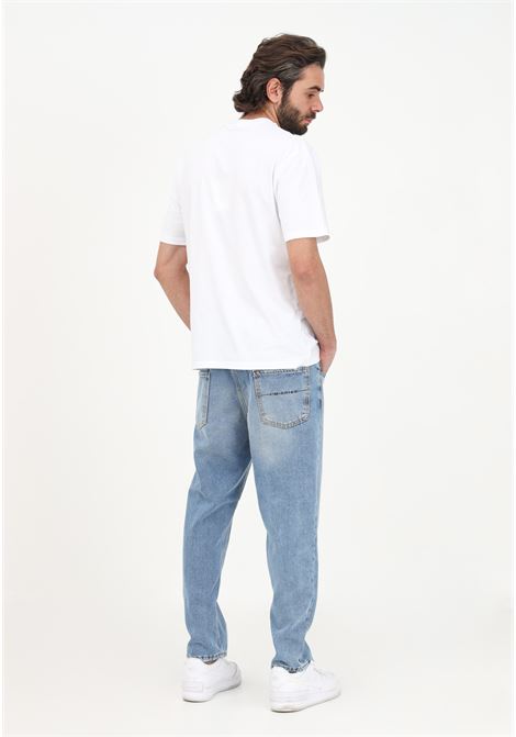 Jeans in denim chiaro da uomo con ricamo logo I'M BRIAN | Jeans | ALEX L9/23LAV 9/23