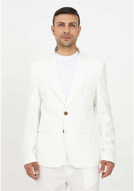 Elegant white men's jacket I'M BRIAN | Blazer | GIA2042002
