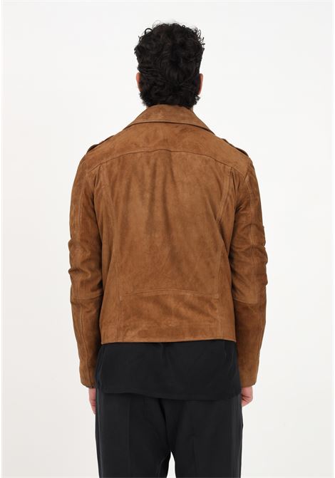 Brown suede jacket for men I'M BRIAN | GIU2512006
