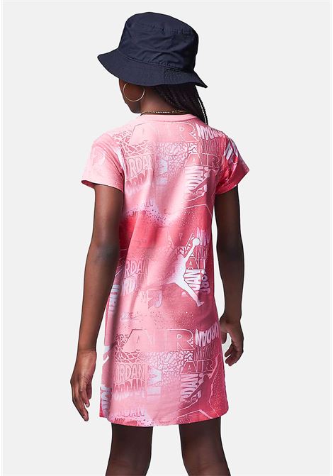Jordan Essentials New Wave girl's fuchsia short dress JORDAN | Dress | 35C413A7L