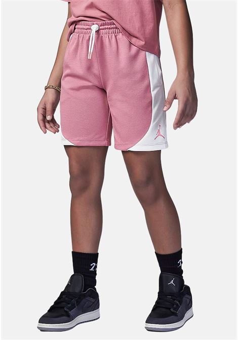 Big Kids' Sport white girl's sports shorts JORDAN | Shorts | 45B486P9I