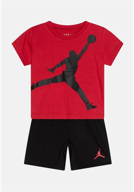 Two-tone baby outfit with Jumpman logo print JORDAN | 65C138023